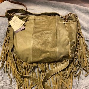 Lucky Brand - Large Fringe Boho Crossbody NWT